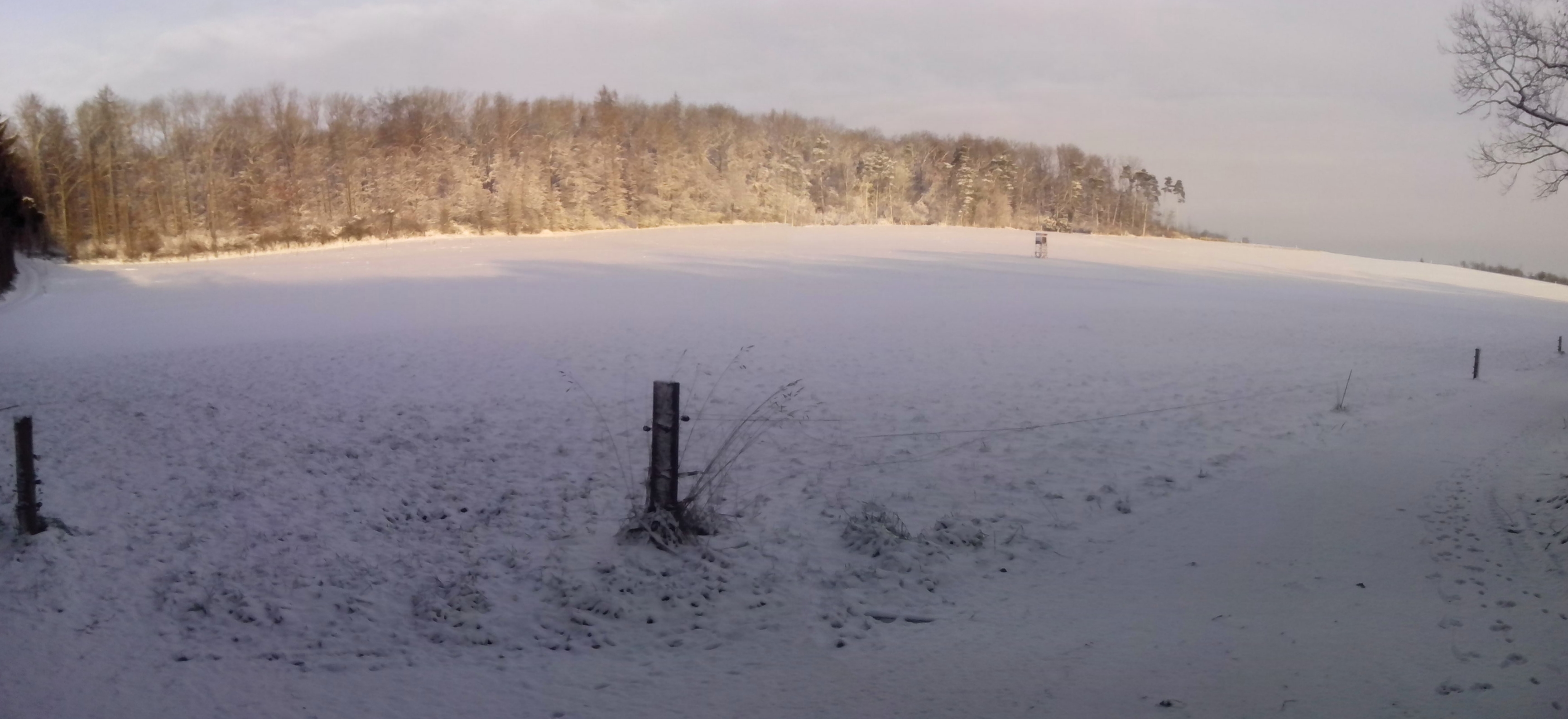 Winterlandschaft noch schöner wenn die Sonne scheint !