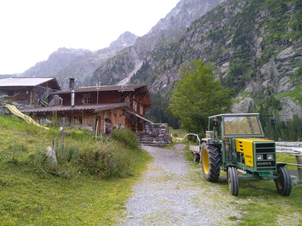 Mein Bührer auf über 1600 Meter über Meer, beim Berggasthaus Heimritz